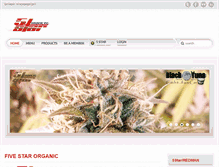 Tablet Screenshot of 5starorganic.com
